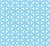 Geometric Pattern, Circles, Triangles, Flowers, Line Art, Baby Blue Image