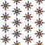 Naval Pattern, Nautical Compasses, White Background Image
