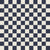 Mood Indigo and Alabaster Off White Checkerboard Image