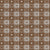 Faux Knitted Wool Gingham with 3 Color Hearts Retro Folk Nordic Warm Grandpa Style Mocca Latte Brown Image