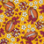 Footballs and Cheer Bows in Cardinal Red and Yellow Image
