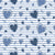 Sweet love heart fabric design in country blue tones - Love Blooms Collection Image