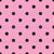 Be My Valentine 2025 - Pink and Black Polka Dots Image