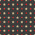 Pattern Of Stars, Cream Stars, Red Dots, Dotted, Dark Background Image