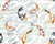 Koi, Stone. Japanese inspired watercolour design in soothing neutral, stone colour palette Image