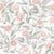 Muted Tones Peony Vintage Watercolor Floral Design in in Soft, Warm Tones Image