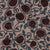 Renaissance Hydrangea Swirls in Dusty Pink Beige and Burgundy Red Image