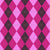Argyle Pattern, Pink Purple Baby Pink, Orange Stitching Image