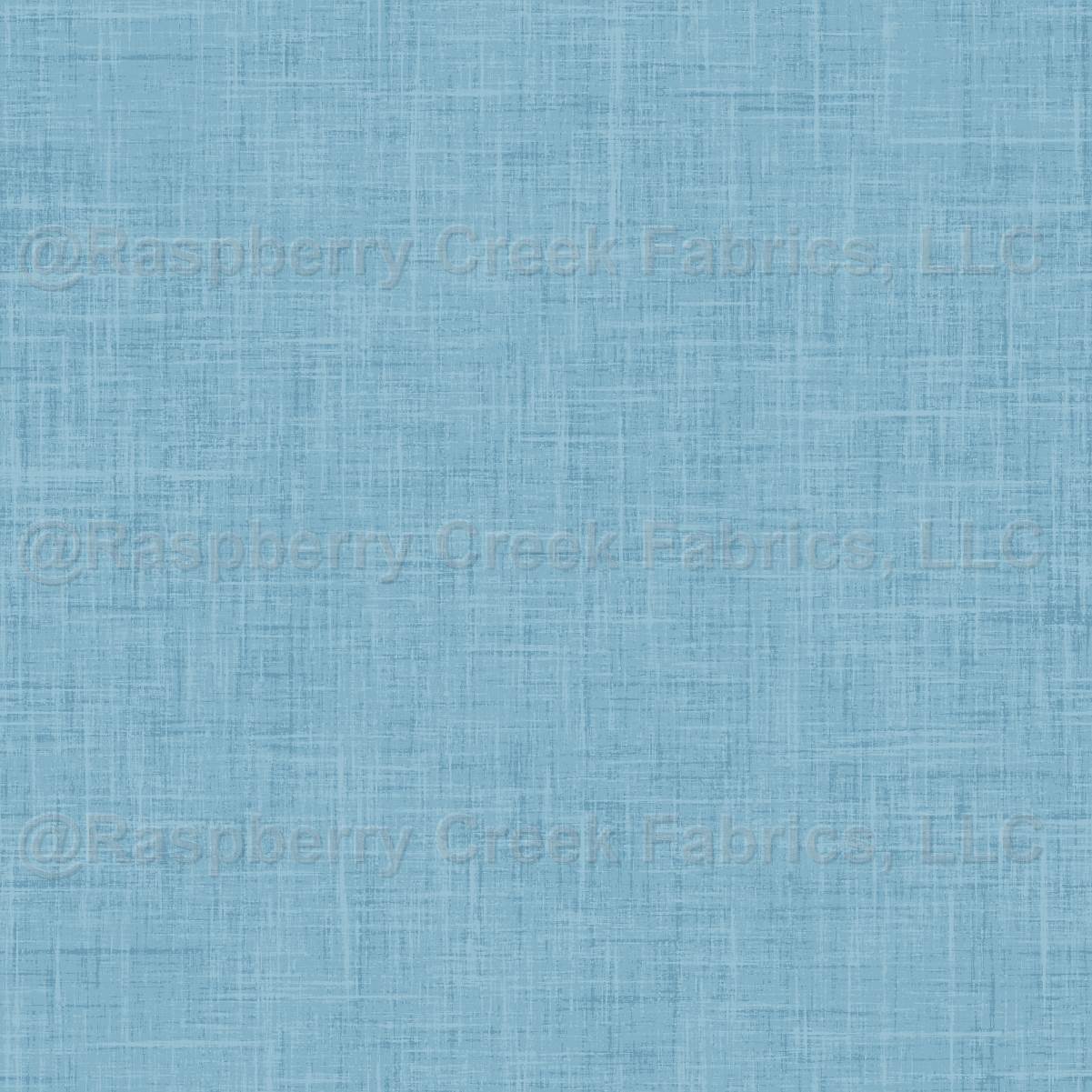 Space Bunny PRINTED Textured Solid Blue
