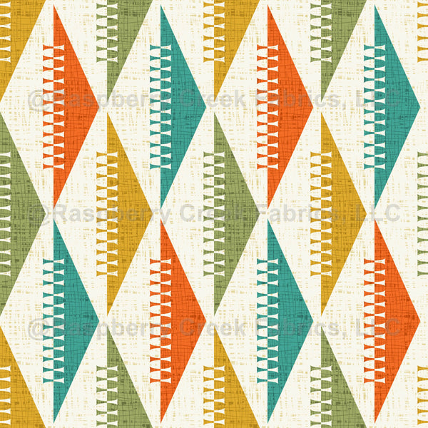 Harlequin Diamond Pattern Rug Modern Harlequin Diamonds ©studioxtine - Raspberry Creek Fabrics