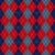 Argyle Pattern, Red Navy Blue Blue, White Stitching Image