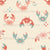 Cute nautical crabs ocean cream by dalightdesign Image