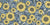 Sunflowers And Eucalyptus on Denim Blue Image