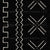 mud cloth fabric, black and white mud cloth, African Bogolan design, home decor, Hand drawn design, black, cream, geometric, ethnic style, tribal Image