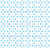 Geometric Pattern, Circles, Triangles, Flowers, Line Art, Baby Blue Image