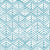 Hand Drawn Aqua Blue and White Chevron Inverted Image