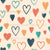 RETRO hearts from RETRO GEOMETRIC collection Image