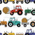 Tractors by MirabellePrint / White Image
