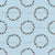 Blue Clover Chain Circles - Project Wild Side - Kids Nature Inspired Sketch Floral Polka Dot Image