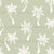 Whimsical Scattered Boho Palm Trees Silhouettes on Sage Green Image