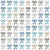 Coastal Christmas So Many Bows Reversed Diagonal Stripes Image