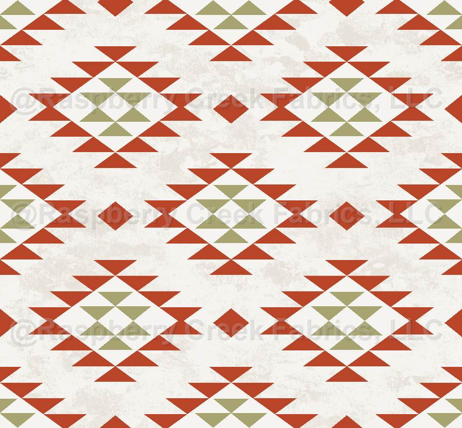 Christmas Y'all Aztec White