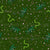 Pond Life Plants and Critters on Dark Green, Frog Pond Collection by Benchmark Boutique Image