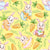 Carrot Patch Rabbits Yellow Image