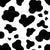 Black & White Cow Print Image