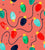 Classic Christmas Lights on Coral Image
