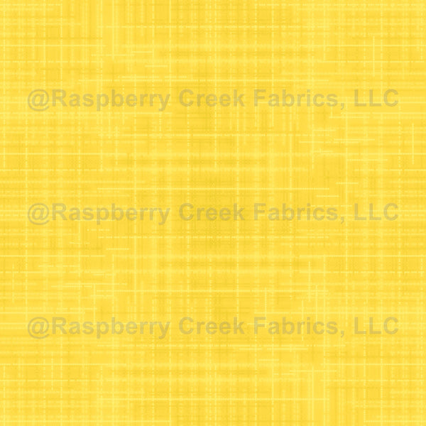 Linen texture_ vibrant yellow - Raspberry Creek Fabrics