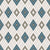 Diamond diagonal grid foulard blanket shirt upholstry scarf – coastal olive teal white. Reserved in color this pattern is a perfect standalone or supporting pattern for the mocha mousse collection. A classic with a twist that shines. Image
