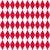 Red and White Bavaria Rhombus Diamond Flag Pattern Image