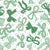 Ribbon Bows in Green Image