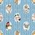 Farm Animal Friends Picture Frames Baby Blue Image