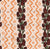 Indian Paintbrush Flowers Stripes Sandy Cream and Light Orange Two Tone- Utah Collection Image