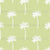 Tropical Palm Trees in Green Two-tone Colors Image