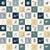 Space Astronauts and Rockets Patchwork in Pink Image