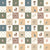 Western Cowboy Icons Patchwork in Blue Image
