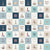 Nautical Sailboats and Lighthouses Patchwork in Blue Image