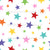 Rainbow Stars White Image