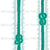 Beachy Bright Rope Stripe in Teal and Cool Blue, Beachy Bright Summer by T Anne J Designs Image