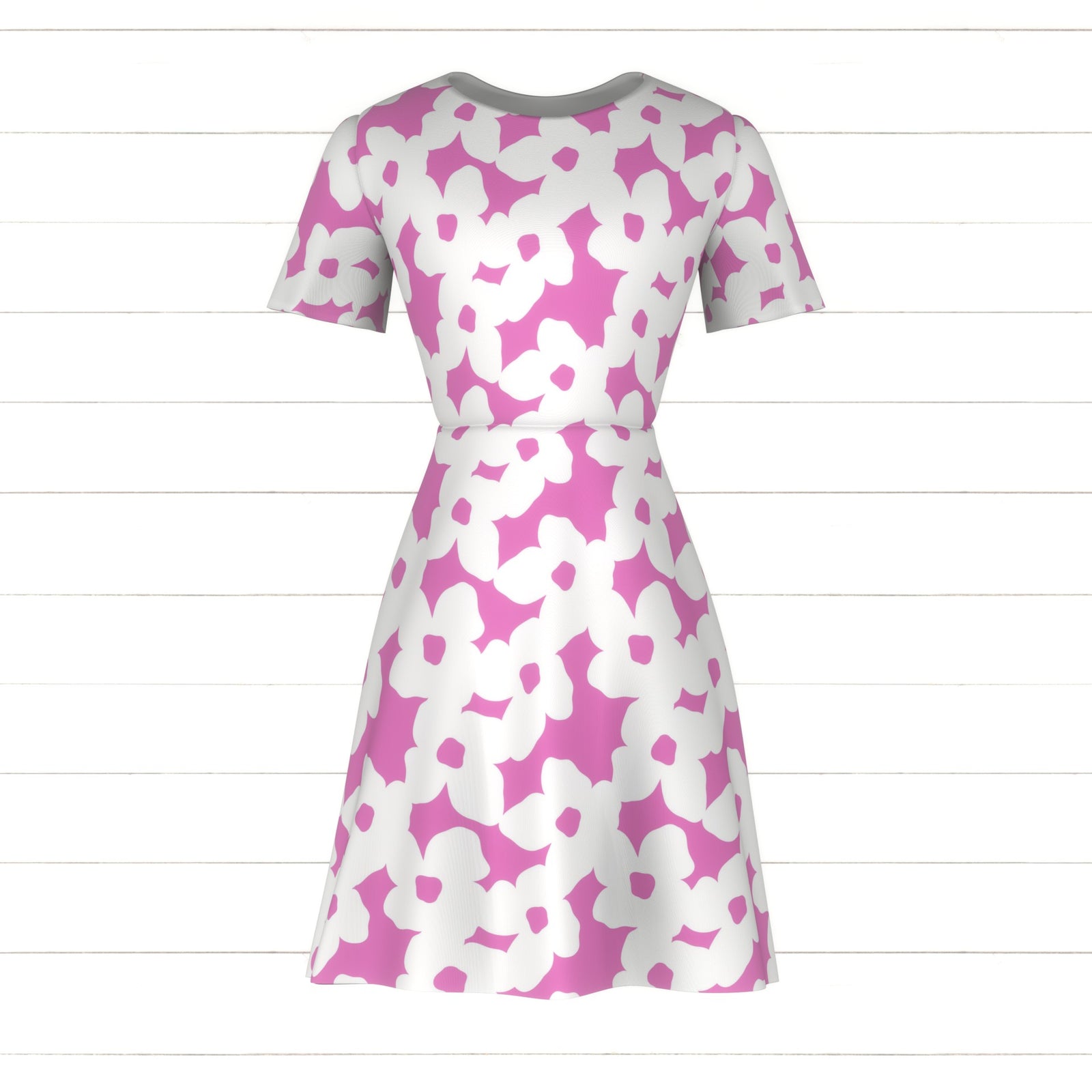 Selby (S) - White and Pink by Betty Louise Studio