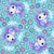 Cute Kawaii Axolotls Blue Image