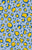 Leotah Leopard Spots Blue and Yellow Image
