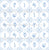 Dutch Flowers Delft Tiles Light Dusty Blue Image