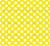 Yellow Barbie Polka Dots - Fabric Image