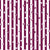 Classic Ticking Stripes in Burgundy Elevated with Charming, Uneven Cut-Out Hearts Image