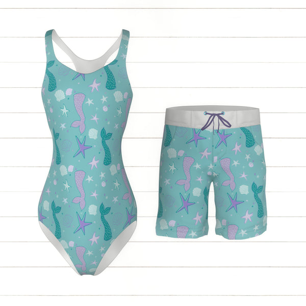 Project Under the Sea Mermazing in Ocean - Raspberry Creek Fabrics