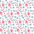 Flowy Abstract Wildflowers Watercolor Image